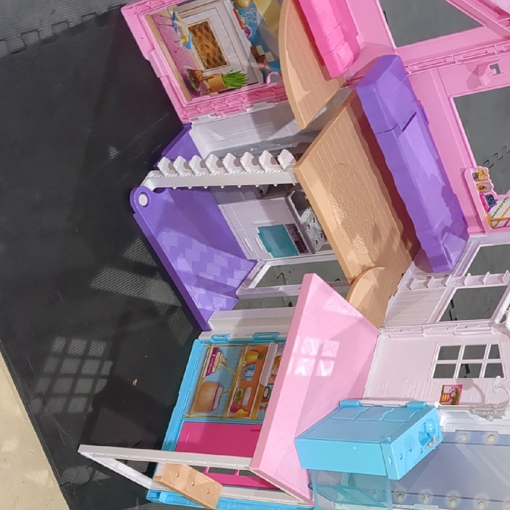 Dreamy Pink and Purple Dollhouse